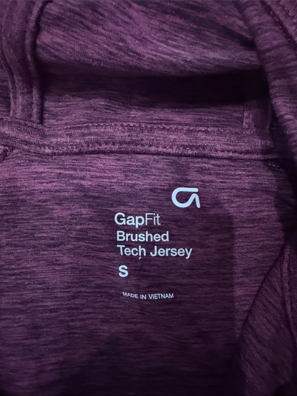 GAP Plum Full-Zip Hoodie - Picture 2 of 3